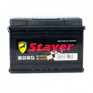 Stayer Black 6CT-77 Аh/12V A1 Euro